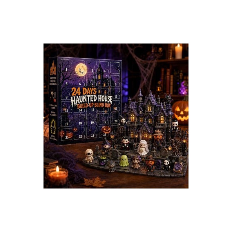 Calendario de Adviento de Halloween 2026 - Cuenta Regresiva Espeluznante