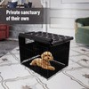Pet Prime Dog Crate Cover Indoor/Outdoor Durable Windproof 600D Oxford