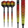WINMAU Firestorm Flame 23 Gram Professional Tungsten Darts Set with