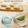 Empanada Maker Press, Multiple Size Dumpling Maker Set with Dough