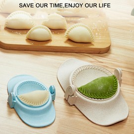 Empanada Maker Press, Multiple Size Dumpling Maker Set with Dough Cutter, Dumpling Mold Set for Pierogi, Pastelitos, Calzone, Turnovers, Chinese Dumpling,3 Sizes (4.2"/3"/2.6")
