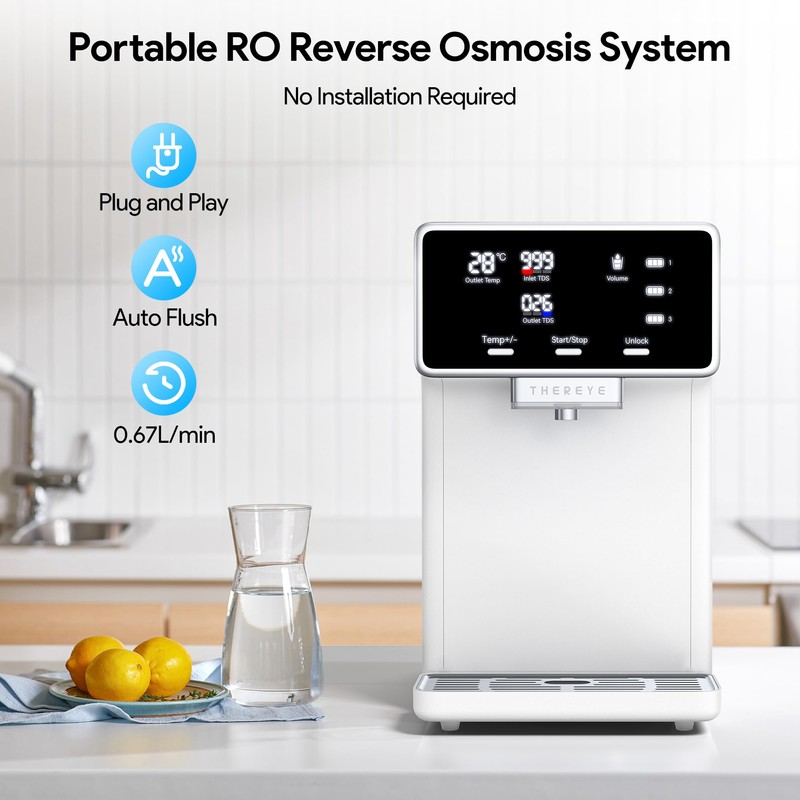 Reverse Osmosis Membrane Filter, Replacement RO Water Filter, Applicable to