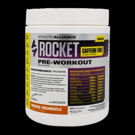 Athletic Alliance Rocket Pre Workout Orange Creamsicle 560g
