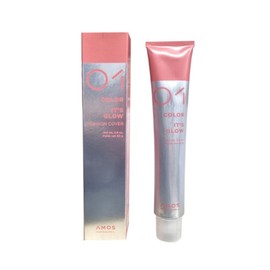 Amos Colorgenic It's Glow Hair Dye NEW 3 Packs + Developer (Oxidation/Bleaching) + 80ml Container / 아모스 칼라제닉 잇츠글로우 염색약 NEW 3개+ 디벨로퍼(산화탈색)+80ml용기
