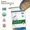 Great River Milling Organic Old Fashioned Rolled Oats | Whole