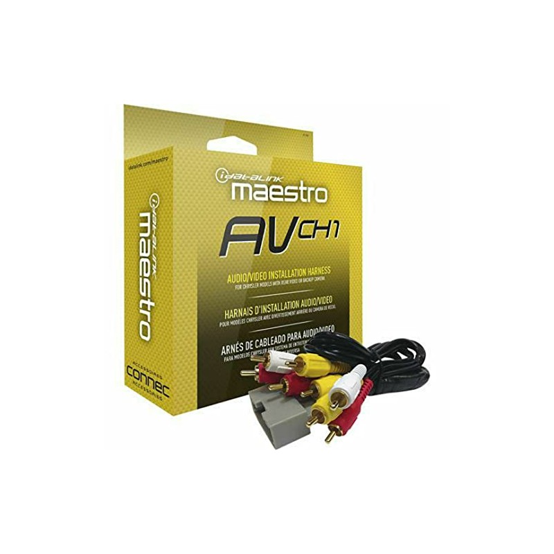 ADS iDatalink Maestro AVCH1 Audio Video Installation Harness for Chrysler