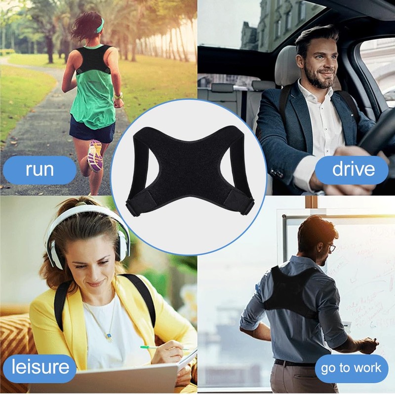 Pack of 2 Posture Corrector Back, Innovative Back Straightener, Back