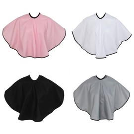Small Hair Salon Shoulder Cape for Haircuts, Dyeing, and Perms Gray Gown 2ea