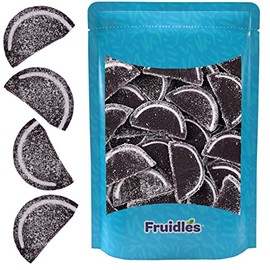 Fruidles Original Jelly Fruit Slices, Gummi Sweet Confection Candies, Traditional Old Fashioned, Vegan, Gluten-Free, Kosher Certified Parve (Grape, 2 Pounds)