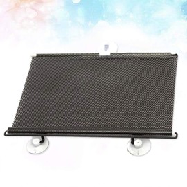 1PCS Temporary Blind Shade with Suction Cups Portable Window Cover Curtain for Balcony Home Decor 49 x 18 inches