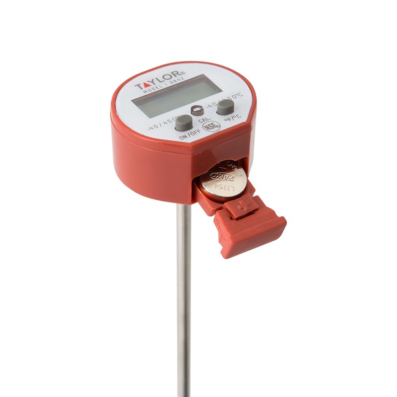 Taylor Waterproof Digital Instant Read Thermometer For Cooking, BBQ, Grilling,