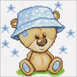 Crafting Spark Teddy Bear CS2710 7.9 x 7.9 inches Crafting Spark Diamond Painting Kit