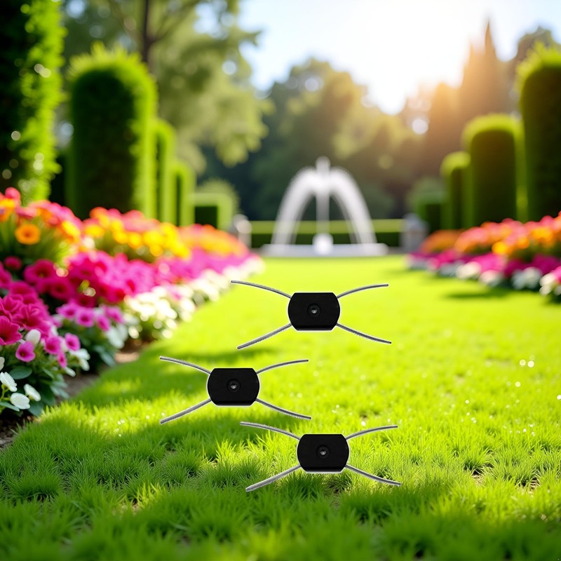3pcs Black Universal Fit String Trimmer Replacement Head,Electric Weed Eater