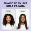 Plancha De Pelo Wavytalk Steam Con Peine Desmontable