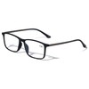 V.W.E. Matte Black Rectangular Anti Blue Ray UV Glare Reading