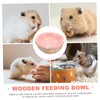 COLLBATH Ceramic Pet Bowl for Guinea Pig Hamster Rabbit Pet