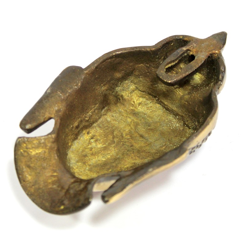 eSplanade Brass Buddha Face Wall Hanging Idol Statue Figurine Murti