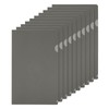PATIKIL L Type Folder Pack of 10 A4 Plastic File