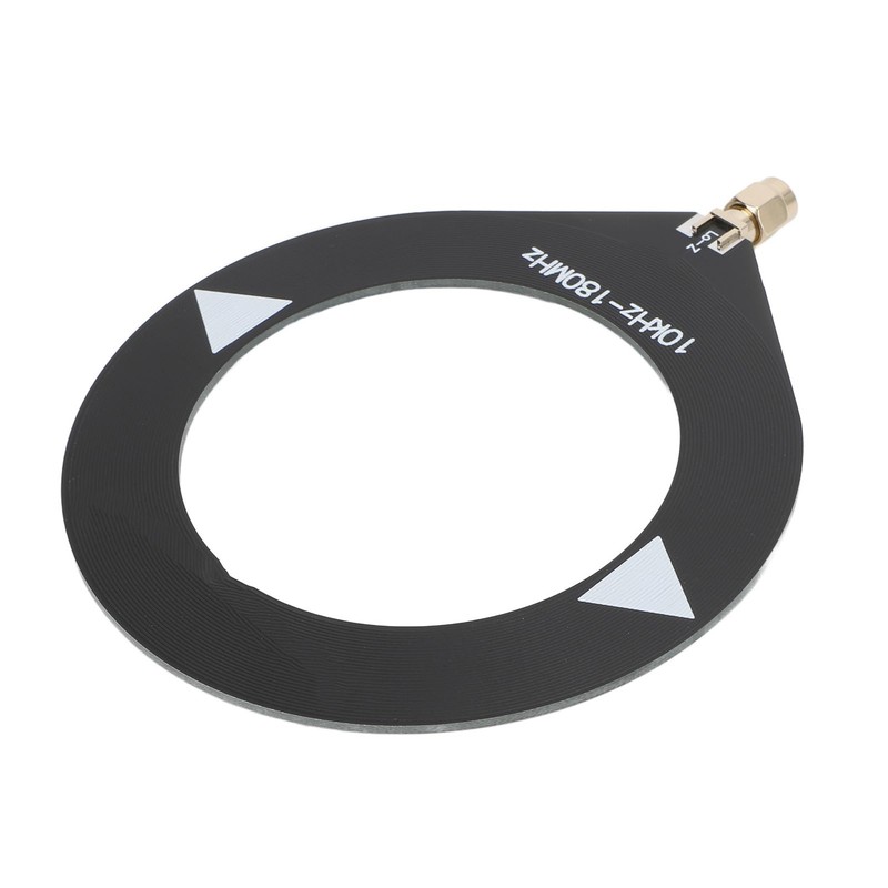 Donut WB Antennas, 10k - 180MHz Loop Antennas, SMA Plug