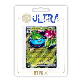 Venusaur ex 001/142 - my-booster X Scarlatto e Violetto 7 Corona Astrale - Box di 10 carte Pokémon Italiane