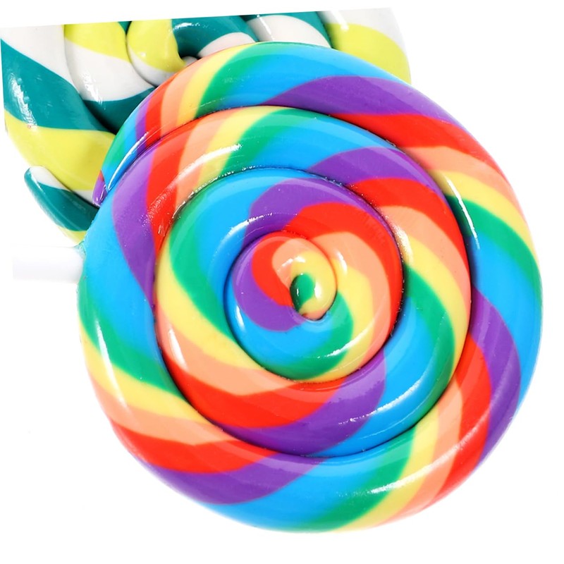 Alasum 4pcs Simulation Lollipop Toys Candy Clay Candy Decoration Party