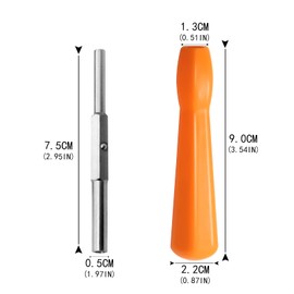 Gamebit Screwdriver, Double End Bit Security Gamebit Screwdriver, 2 in 1 Double End Bit Gamebit Security Screwdriver, Suitable for Most Consoles