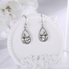 925 Sterling Silver Bowling Earrings Dangle Hypoallergenic Sports Jewelry Gifts