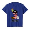 3 Year Old Pirate Birthday Party Theme Boy Girl Shirt