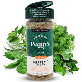 My Secrets Peggy's Food Perfect Seasoning Mix – No Sodium Spice Mix – Perfect Blend of Herbs and Spices – Delicious Spice Mix for Everything