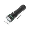 Diving Flashlight Super Bright Flashlight 1200LM Aluminum Alloy IPX8 Waterproof