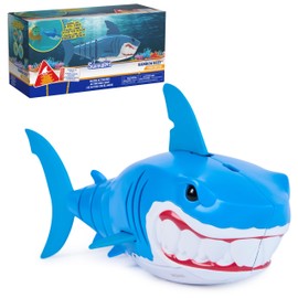 SwimWays Rainbow Reef Shark Water-Activated Pool Toy for Ages 5+