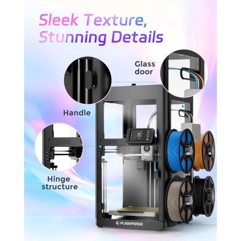 FLASHFORGE AD5X 3D Printer Enclosure Kit