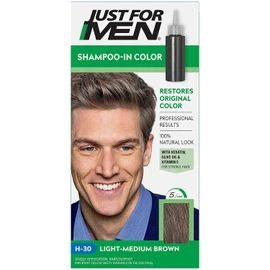 Just For Men H-30 Light-Medium Brown Haircolor (Pack of 2)