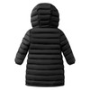 HILEELANG Toddler Boy Girl Winter Solid Puffer Jackets Coats Black