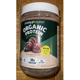 Purely Inspired Organic Plant-Based Protein Powder, Rich Decadent Chocolate, 1.25 lbs  09/21/25