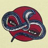 The Snake Eyes Patch Embroidered Applique Badge Iron On Sew