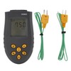 HS6802 Dual Channel Digital Thermometer Handheld High Accuracy LCD Display