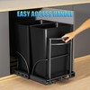 ANASTA Dual Pull Out Trash Can Under Cabinet 35 QT