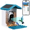 Solar-Powered Smart Bird Feeder with Camera | AI Recognition for