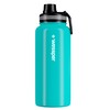 Wessper Stainless Steel Drinking Bottle, 1 Litre, Leak-Proof Thermos Flask,