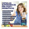 Probióticos, Prebióticos, Postbióticos y Enzimas Digestivas | Fórmula Avanzada para