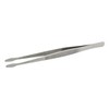 SQXBK 2PCS Stainless Steel Stamp Tweezers Tongs Flat Wide Tip