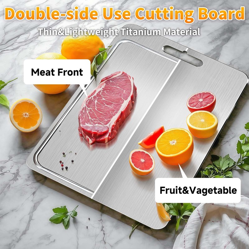 2025 New Titanium Cutting Board for Kitchen, Titanium Chopping Board