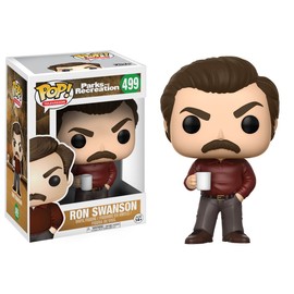 Funko Pop Television: Parks & Recreation - Ron Swanson Figure