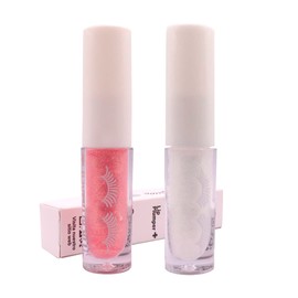 Mlashes | Volumizador para labios al instante con glitter | 2 Pack Lip plumper Marlin + Malcom