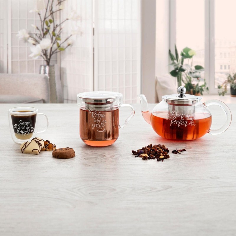 Quid Serenia Filter Glass Stainless Steel 35 cl