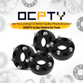 OCPTY Wheel Spacers 4 Wheel Spacers 5x5 14x1.5 1.5" for Jeep Wrangler for Grand Cherokee for Gladiator for Dodge