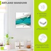 ARTLAND T9FA Wall Clock without Ticking Noises Aluminium Radio-Controlled Clock