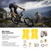 Bike Brake Hose Connector Reusable Olive Connecting Insert Hydraulic Connector