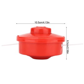 Mumusuki Cabezal Desbrozadora Universal de 3 Uds, Cabezal de Corte de Césped, Accesorio de Repuesto, Cabezal de Desbrozadora para Cortacésped de Jardín